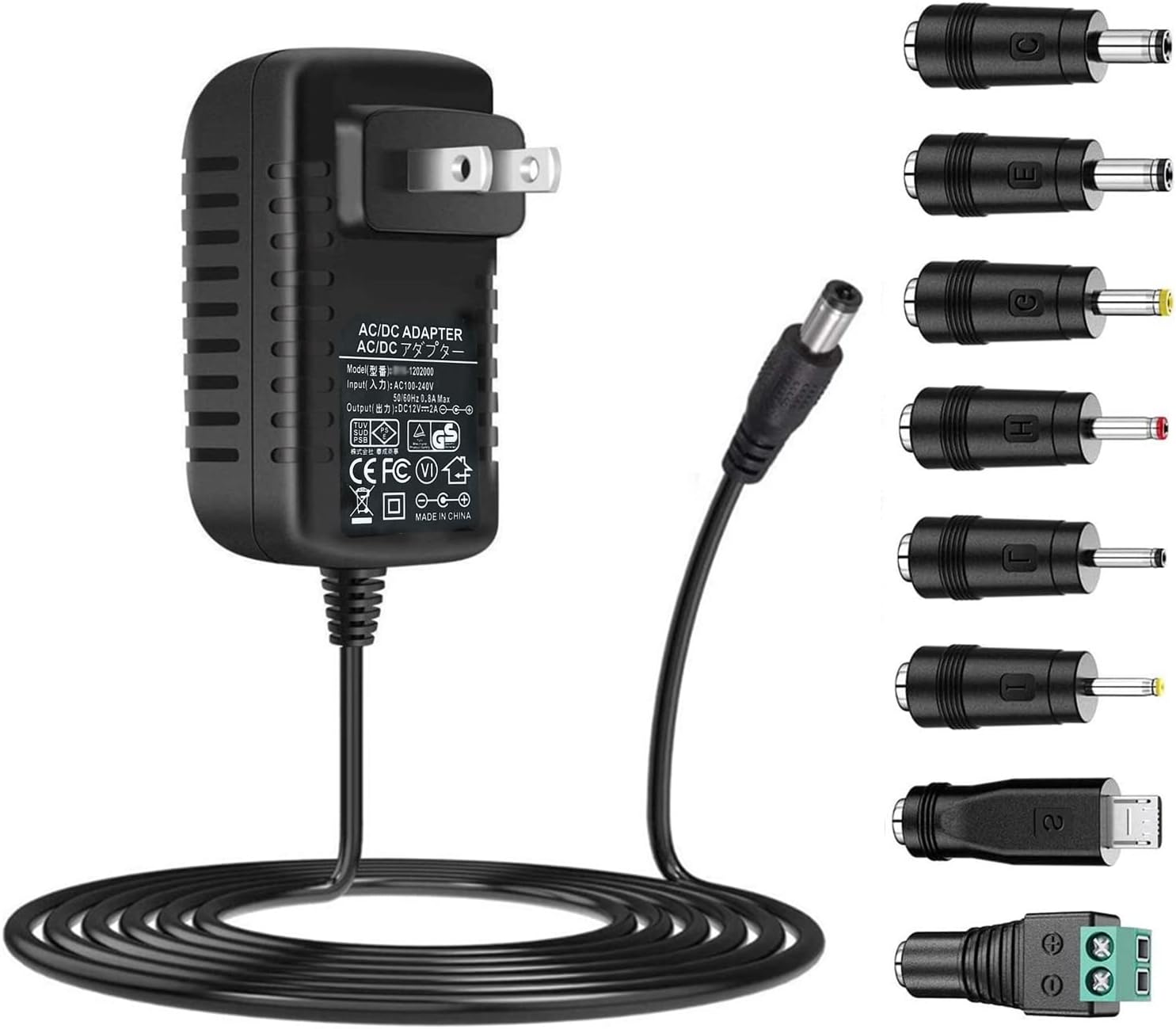 GuanTing AC Adapter 9V 2A Power Supply