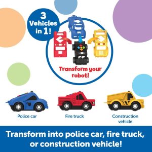 Switcheroo Coding Crew - 46pcs Stem Toys Kids Interactive Robot LER3108