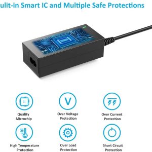 Belker 45W AC Adapter Laptop Charger for Dell Hp Acer Asus Lenovo Toshiba Laptops Ultrabooks Chromebooks