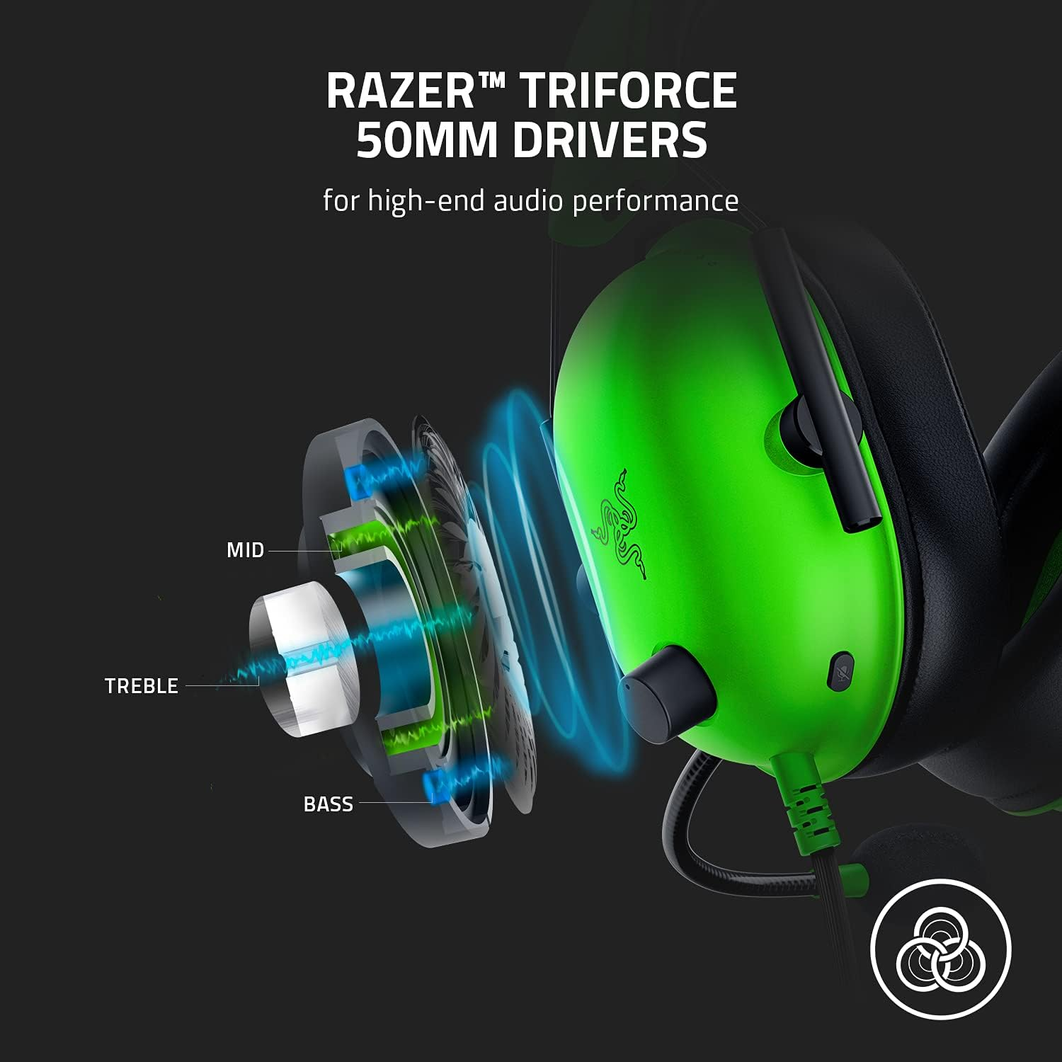 Razer BlackShark V2 X - headset - 3.5 mm jack - Image 2