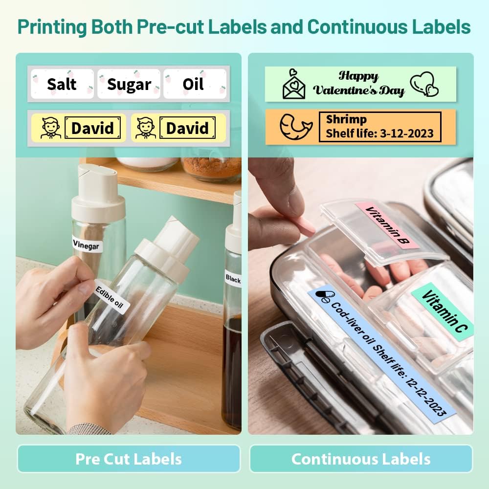 Phomemo Handheld BT Mini Lable Maker D30 Printer Blue - Image 3