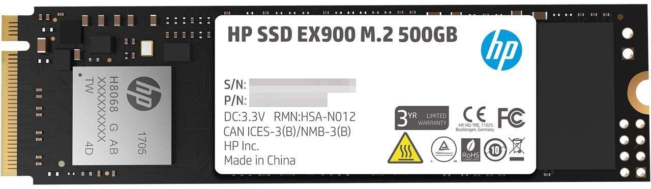 HP EX900 - SSD - 250 GB - PCIe 3.0 x4 (NVMe) - Image 10