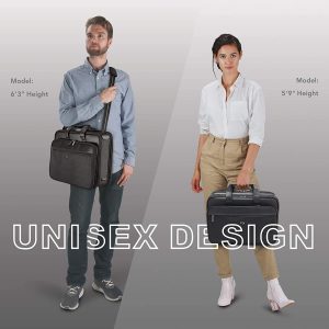 SOLO Urban Ultra Multicase - Notebook carrying shoulder bag - 17.3" - black, orange