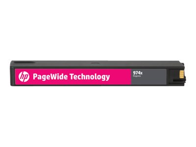 HP 974X - High Yield - magenta - original - PageWide - ink cartridge - Image 3