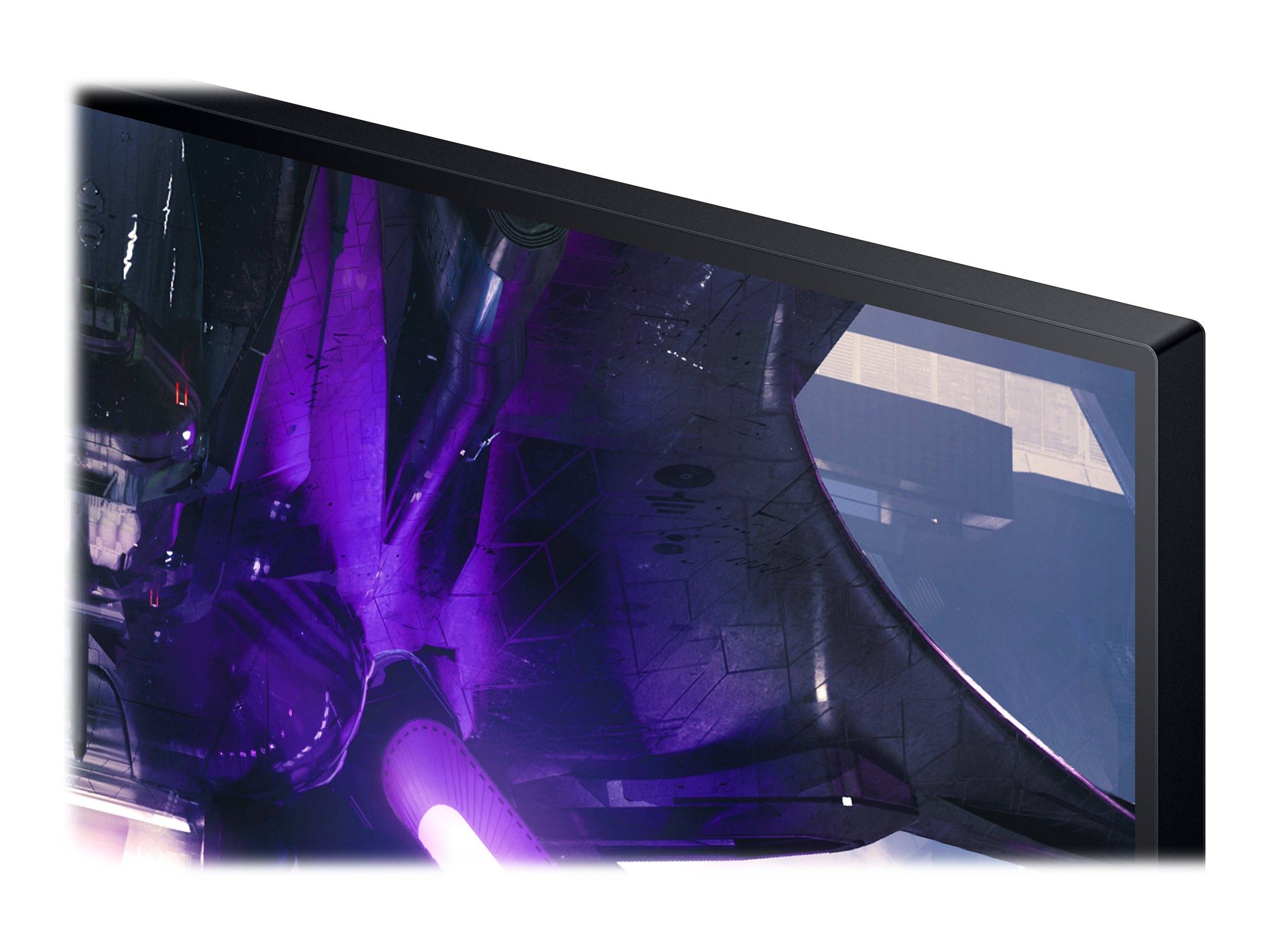 Samsung SAMSUNG 24" Essential S3 (S36GD) Series FHD 1800R Curved Computer Monitor -100Hz - Advanced Eye Comfort - HDMI - LS24D366GANXZA - Image 9