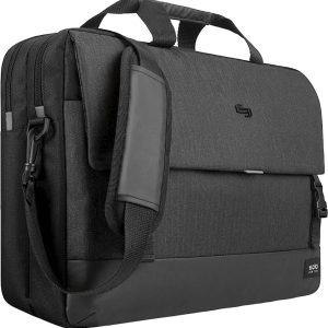 SOLO Notch Briefcase - GRAVITY COLLECTION - notebook carrying case - 15.6" - gray, black, black camo lining