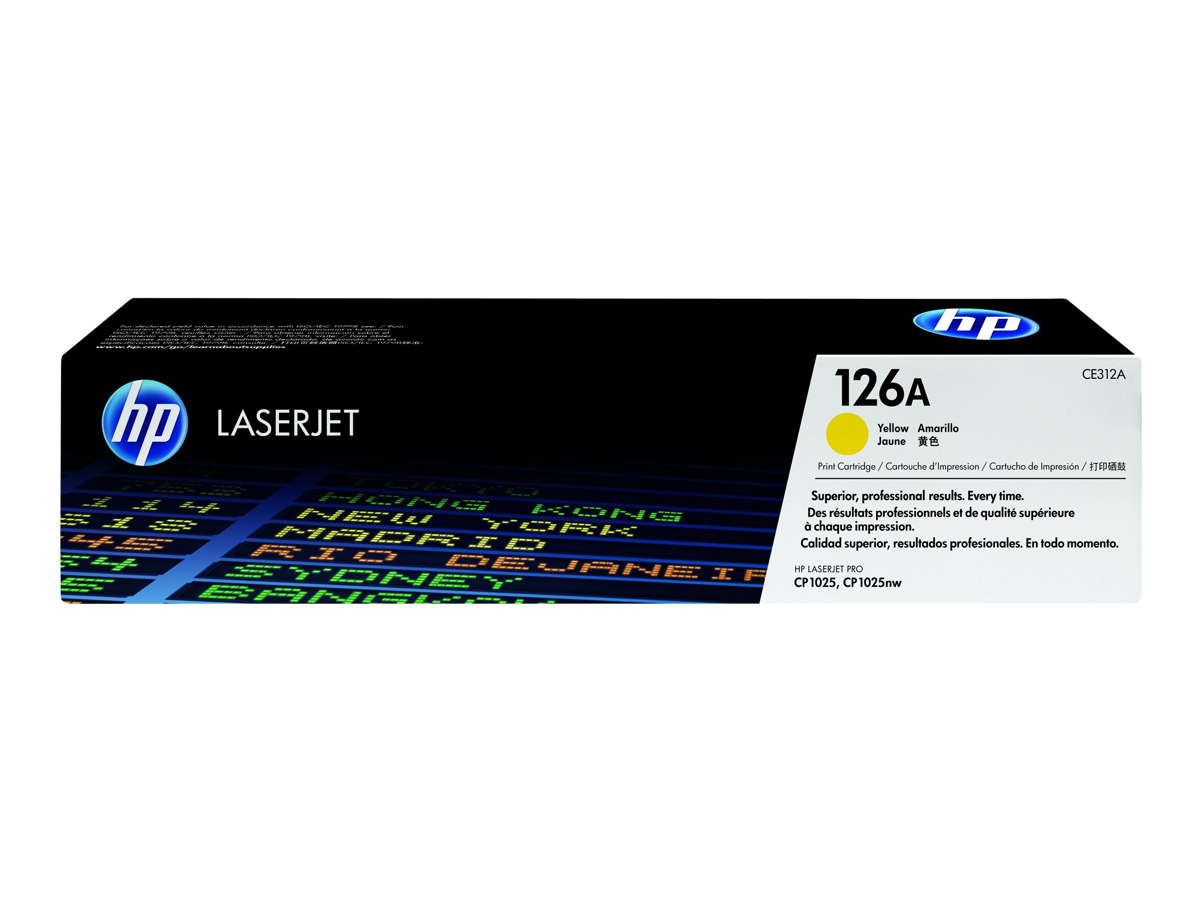 HP 126A - yellow - original - LaserJet - toner cartridge (CE312A) - Image 15
