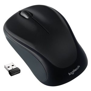 Logitech M317 - mouse - 2.4 GHz - black