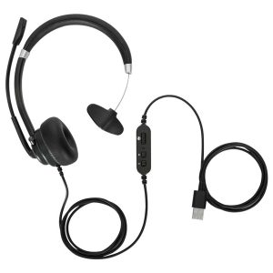 Targus AEH101TT - headset - USB-A