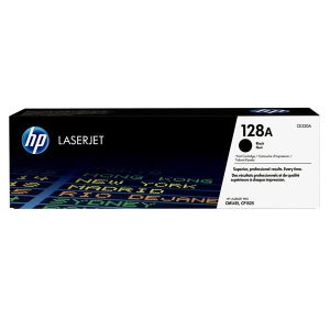 HP 128A - black - original - LaserJet - toner cartridge (CE320A)
