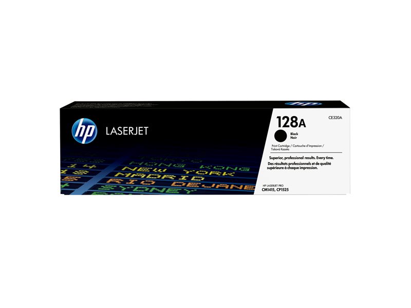HP 128A - black - original - LaserJet - toner cartridge (CE320A) - Image 13
