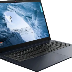 Lenovo - Ideapad 1 15.6" Full HD Touchscreen Laptop - Ryzen 5 7520U with 8GB Memory - AMD Radeon Graphics - 256GB SSD - Abyss Blue