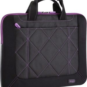 TARGUS 16" PULSE SLIPCASE, BLACK/PURPLE TSS57401US