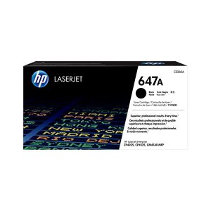 HP 647A - black - original - LaserJet - toner cartridge (CE260A)
