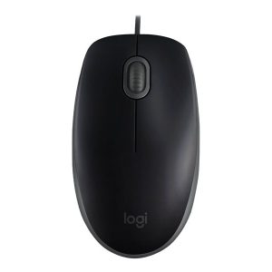 Logitech M110 Silent - mouse - USB - black