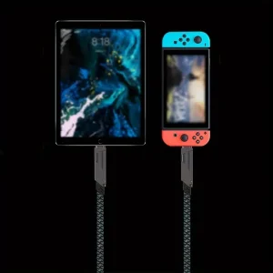 Zinc Alloy Data Cable 4 in 1 Fast Charging 100W