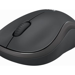 Logitech M240 Silent Bluetooth Mouse, Compact, Portable, Smooth Tracking, Graphite - mouse - Bluetooth - graphite