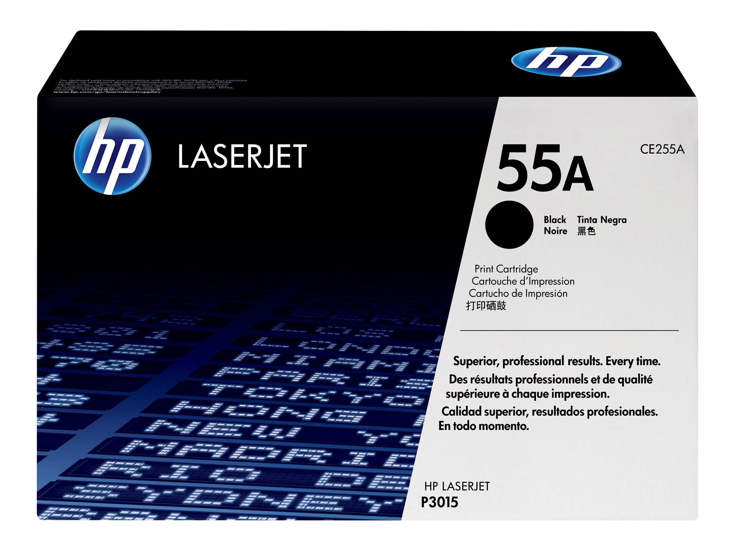 HP 55A - black - original - LaserJet - toner cartridge (CE255A) - Image 10