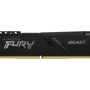 Kingston FURY Beast - DDR4 - kit - 32 GB: 2 x 16 GB - DIMM 288-pin - 3200 MT/s / PC4-25600 - CL16 - 1.35 V - unbuffered - non-ECC - black