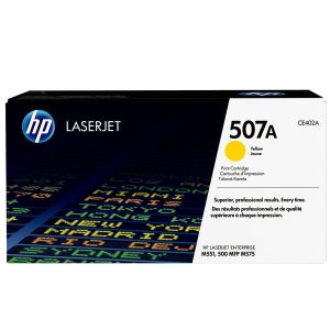 HP 507A - yellow - original - LaserJet - toner cartridge (CE402A)