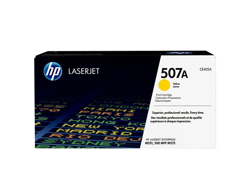 HP 507A - yellow - original - LaserJet - toner cartridge (CE402A) - Image 12
