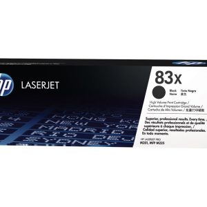 HP 83X - High Yield - black - original - LaserJet - toner cartridge (CF283X)