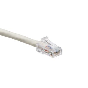 Leviton eXtreme SlimLine - Patch cable - RJ-45 (M) to RJ-45 (M) - 10 ft - UTP - CAT 6 - IEEE 802.3af/IEEE 802.3at/IEEE 802.3bt - booted, snagless, stranded - white