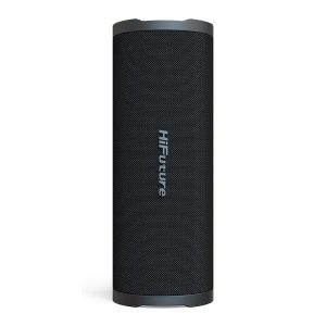 HiFuture Ripple Waterproof Speaker - Black- Portable Wireless Speaker 12 Hours Playtime