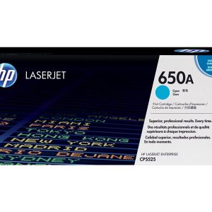 HP 650A - cyan - original - LaserJet - toner cartridge (CE271A)