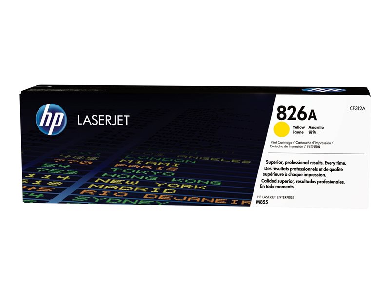 HP 826A - yellow - original - LaserJet - toner cartridge (CF312A) - Image 16