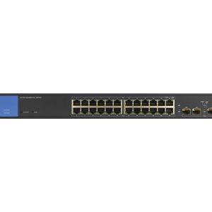 Linksys LGS328PC - switch - 24 ports - managed - TAA Compliant