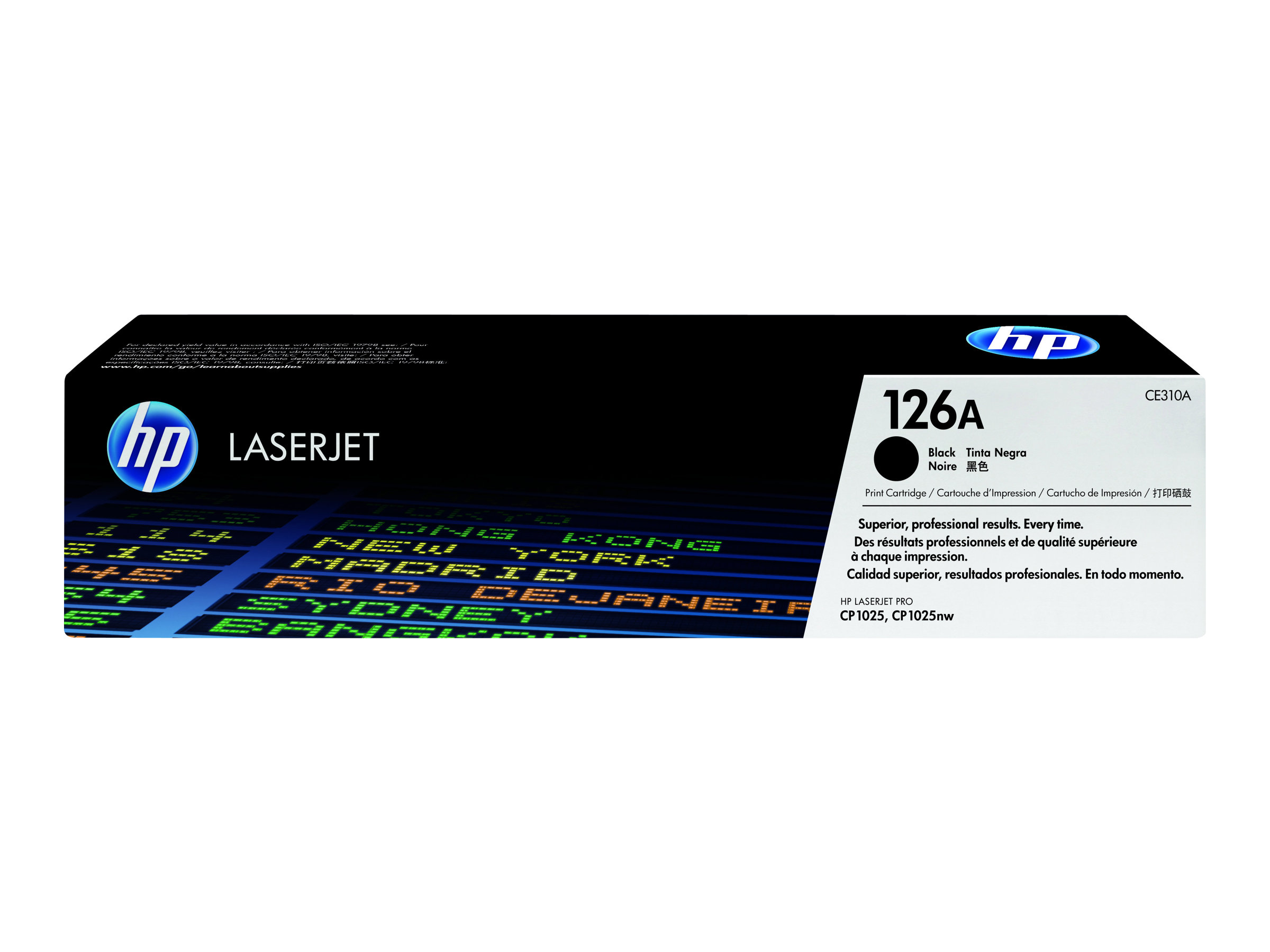 HP 126A - black - original - LaserJet - toner cartridge (CE310A)