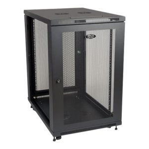 Eaton Tripp Lite Series 18U Rack Enclosure Server Cabinet 33" Deep w/ Doors & Sides - rack - 18U
