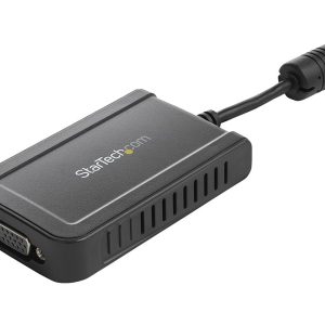 StarTech.com USB to VGA Adapter - 1920x1200 - External Video & Graphics Card - Dual Monitor Display Adapter - Supports Windows (USB2VGAE3) - USB / VGA adapter - USB to HD-15 (VGA) - TAA Compliant - 50 cm