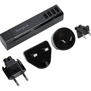 Targus 4-Way International USB Fast Charger power adapter - USB - 24 Watt