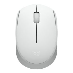 Logitech M170 Wireless Mouse, Ambidextrous, Off-white - mouse - 2.4 GHz - off-white
