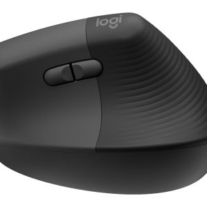 Logitech Lift Vertical Ergonomic Mouse - vertical mouse - Bluetooth, 2.4 GHz - graphite