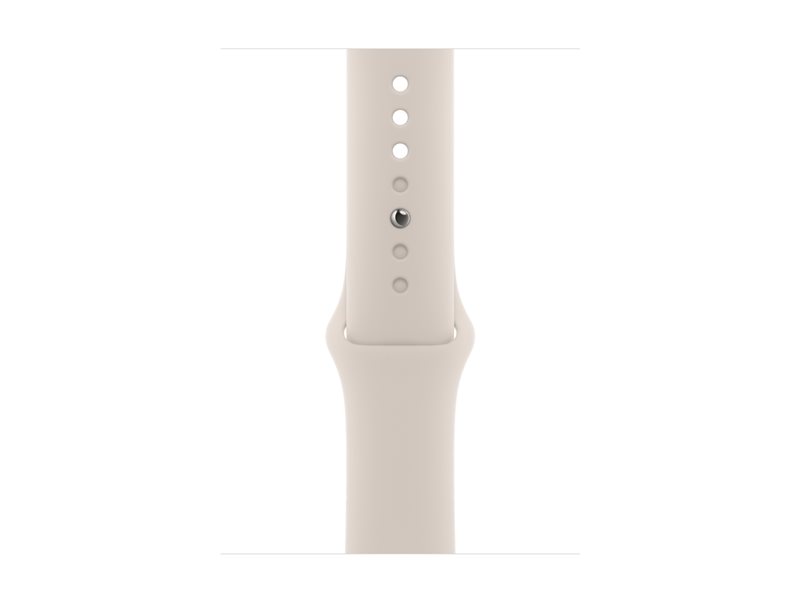 Apple Watch Series 9 (GPS) - starlight aluminum - smart watch with sport band - starlight - 64 GB - Image 4