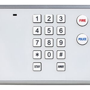 2GIG PAD1 - keypad - white with gray trim