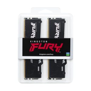 Kingston FURY Beast RGB - DDR5 - kit - 32 GB: 2 x 16 GB - DIMM 288-pin / PC5-44800 - unbuffered