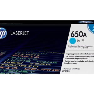 HP 650A - cyan - original - LaserJet - toner cartridge (CE271A)