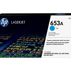 HP 653A - cyan - original - LaserJet - toner cartridge (CF321A)