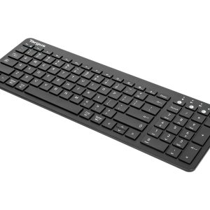 Targus - keyboard - QWERTY - US - black - antimicrobial Input Device