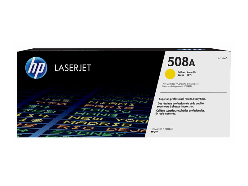HP 508A - yellow - original - LaserJet - toner cartridge (CF362A) - Image 20