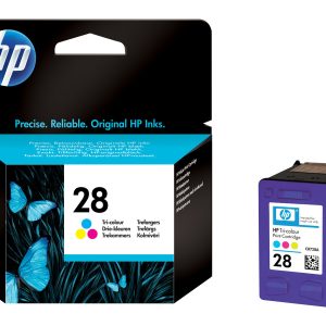 HP 28 - yellow, cyan, magenta - original - ink cartridge