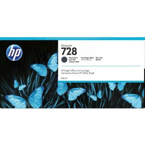 HP 728 - matte black - original - DesignJet - ink cartridge