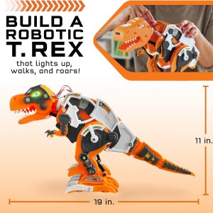 Thames & Kosmos Code+Control Dinosaur Robot REX Robotics & Engineering STEM Kit