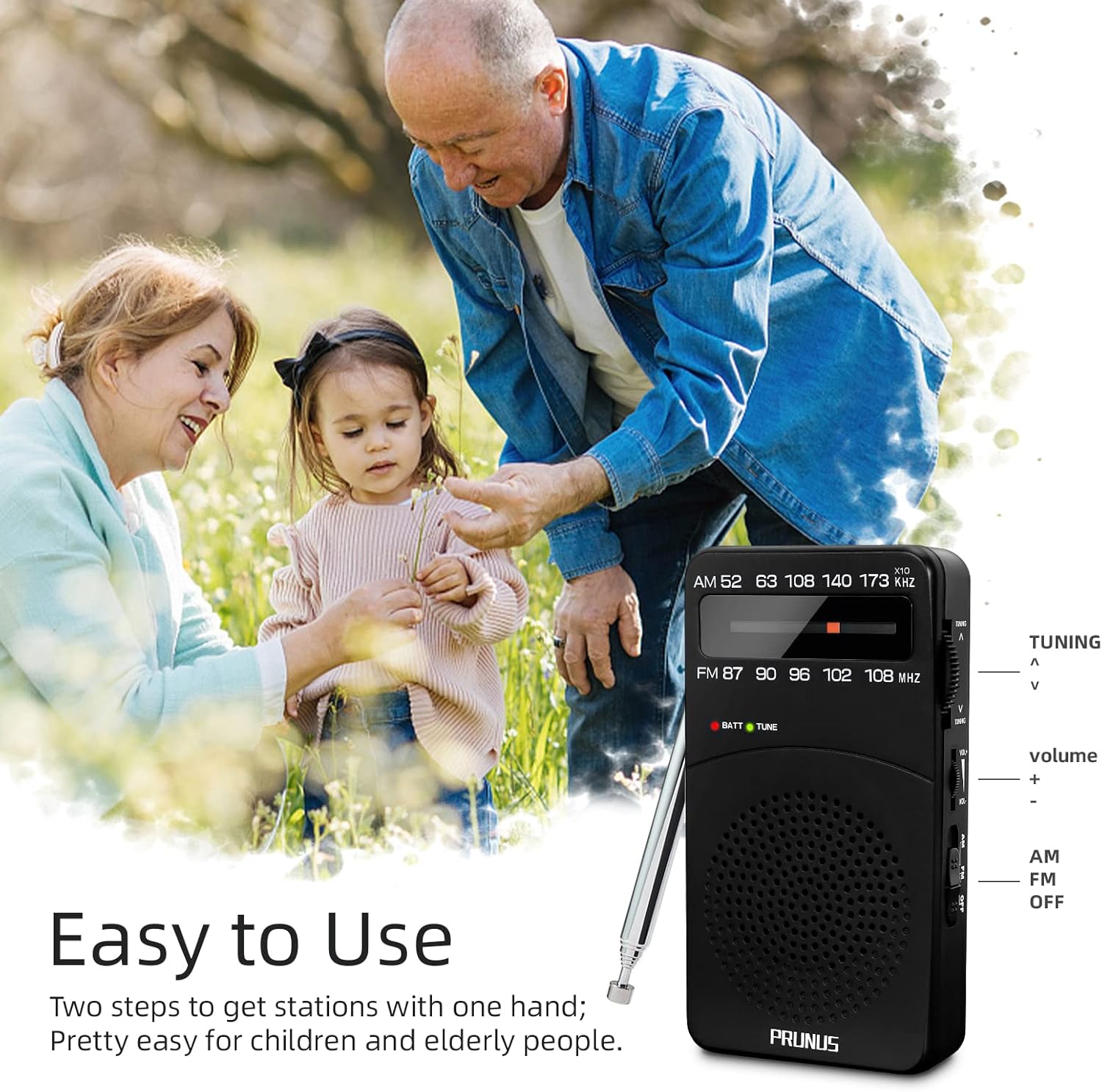 Prunus J-166 Portable Radio - Image 5