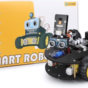 ELEGOO UNO R3 Smart Robot Car Kit V4 – STEM Coding Toy for Kids & Teens (Ages 8-16) - US-EL-KIT-012