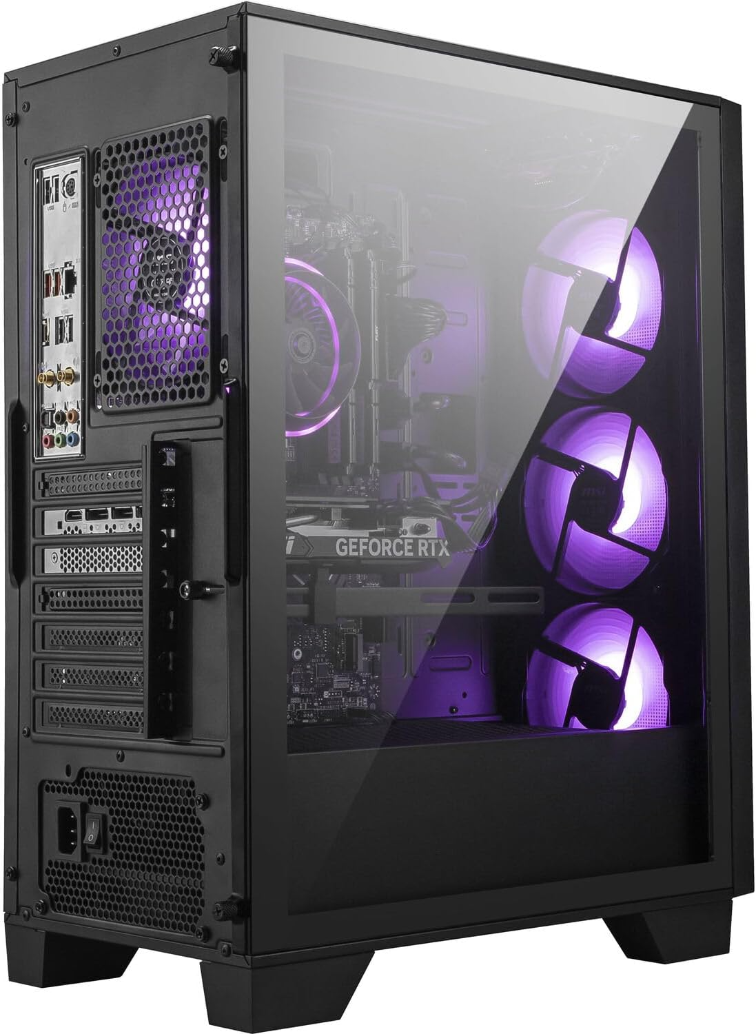 MSI Codex R2 B14NUC5 091US - Tower - Core i5 i5-14400F / 2.5 GHz - RAM 16 GB - SSD 2 TB - NVMe - GeForce RTX 4060 - Image 3